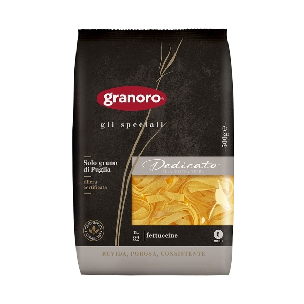 GRANORO PASTA DI SEMOLA FETTUCCINE N.82 500 GR (12 in a box)