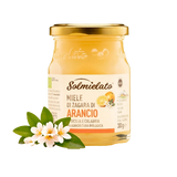 SOLMIELATO BIO HONEY MIELE DI ZAGARA ORANGE JAR 300 GR (6 in a box)