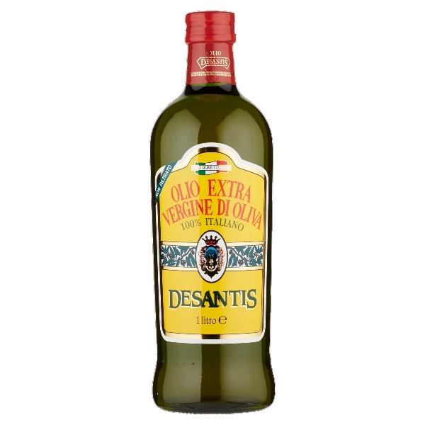 DESANTIS EXTRA VIRGIN OLIVE OIL NON FILTRATO 1 LT (12 in a box)