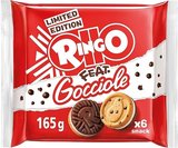 PAVESI RINGO BISCOTTI FEAT. GOCCIOLE MULTIPACK X6 165 GR (9 in a box) LIMITED EDITION