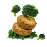 KIO ENE VEGETABLES MINI BURGER BROCCOLI ZUCCHINI AND CARROTS 200 GR (6 in a box)