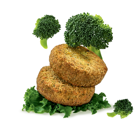 KIO ENE VEGETABLES MINI BURGER BROCCOLI ZUCCHINI AND CARROTS 200 GR (6 in a box)