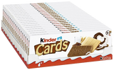 KINDER CARDS WAFER 5 PCS X2 128 GR (20 in a box)