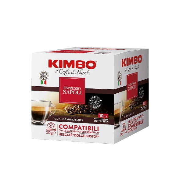 KIMBO COFFEE CAPSULES NESCAFE' ESPRESSO NAPOLI X30 210 GR (2 in a box)
