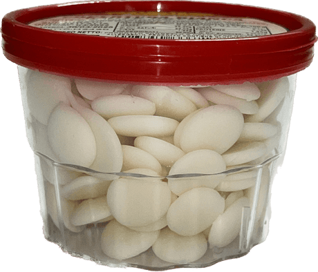 GI. AN. SUBSTITUTE WHITE CHOCOLATE COVERED 100 GR (24 in a box)