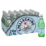 SAN PELLEGRINO CARBONATED WATER PET 500 ML (24 in a box)