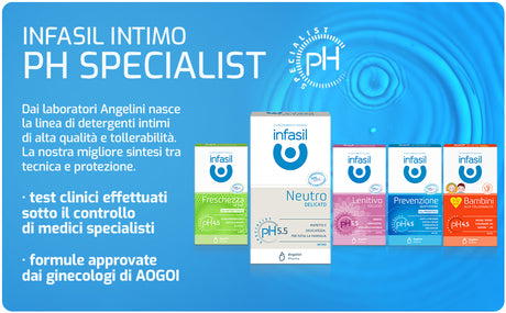 INFASIL INTIMATE WASH NEUTRO DELICATO PH 5.5 REFILL 400 ML (6 IN A BOX)