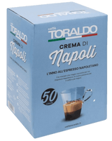 TORALDO COFFEE PODS ESE 44 MM CREMA DI NAPOLI X50 (8 in a box)