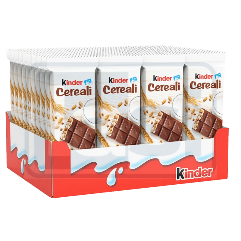 KINDER EXPO CEREALI CHOCOLATE AND PUFFED RICE 23 GR (40 in a box)