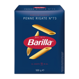 BARILLA PASTA DI SEMOLA PENNE RIGATE N.73 500 GR (12 in a box)
