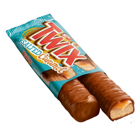 TWIX SNACK BARS CHOCOLATE SALTED CARAMEL MULTIPACK X4 184 GR (18 in a box)
