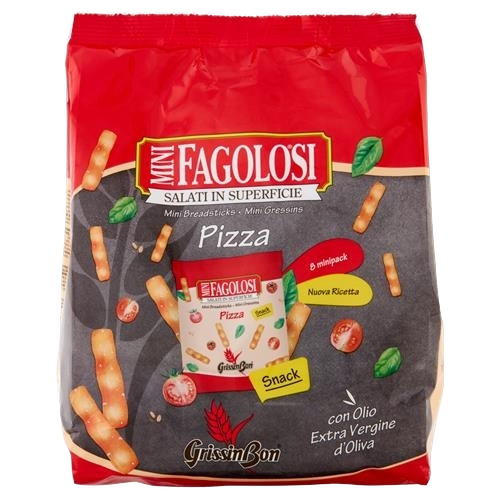 GRISSINBON BREADSTICKS FAGOLOSI PIZZA MULTIPACK X11 165 GR (16 in a box)