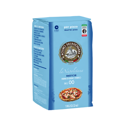 DALLAGIOVANNA LA NAPOLETANA PIZZA FLOUR 00 1 KG (10 IN A BOX)