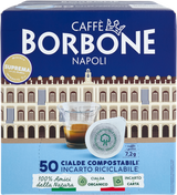 BORBONE COFFEE PODS ESE 44 MM SUPREMA X50 360 GR (1 in a box)