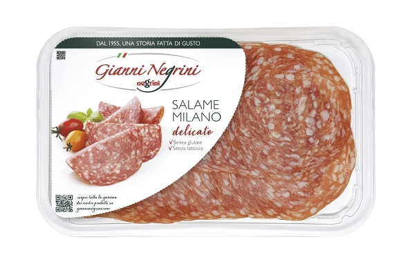 NEGRINI SALAME MILANO AFFETTATO 80 GR (6 in a box)