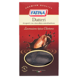 FATINA DRIED FRUITS PITTED DATES COVERED DARK CHOCOLATE 70% COCOA 150 GR (16 in a box)