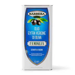 BARBERA FAMIGLIA EXTRA VIRGIN OLIVE OIL 1 LT (6 IN A BOX)