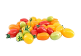 FRESH VEGETABLES TOMATO BABY PLUM HERITAGE 500 GR (10 in a box) - ONLY LONDON AREA