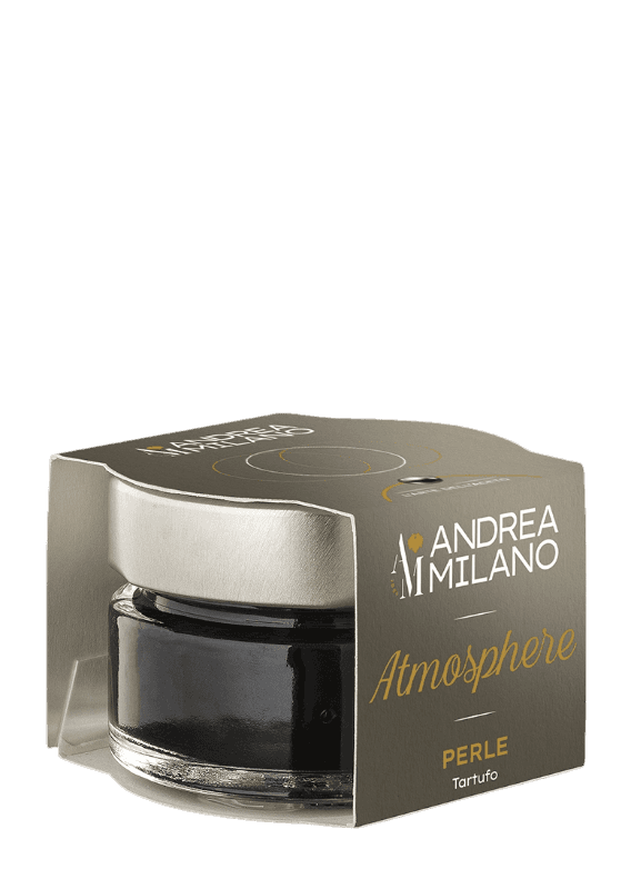 MILANO PERLE NERE CON BALSAMIC VINEGAR OF MODENA GPI 50 GR (12 in a box)