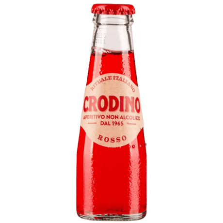 CRODINO APERITIF ROSSO GLASS 10 CL X8 (6 in a box)