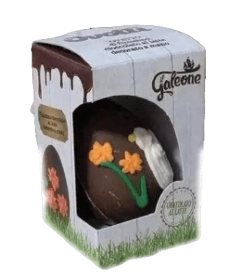 GALEONE CHOCOLATE EGGS 40 GR (18 in a box)