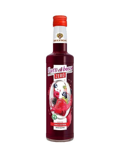 BELTION SYRUP ZERO FRUTTI DI BOSCO GLASS 500 ML (6 in a box)