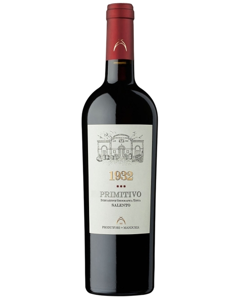 VINI ITALIA RED WINE 1932 PRIMITIVO DEL SALENTO IGT, APULIA, ITALY 75 CL (6 IN A BOX)