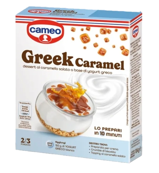 CAMEO PREPARED FOR GREEK CARAMEL 104 GR (6 in a box)