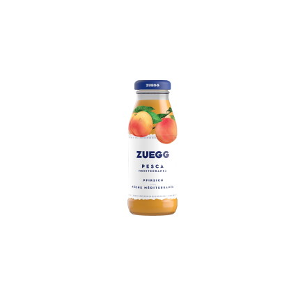 ZUEGG PEACH DRINK 200 ML BOTTLES (24 IN A BOX)
