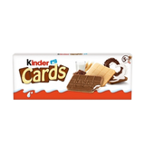 KINDER CARDS WAFER 5 PCS X2 128 GR (20 in a box)