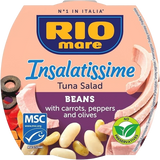RIOMARE READY INSALATISSIME TUNA BEANS 160 GR (36 in a box)