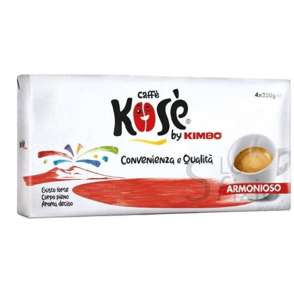 KOSE' COFFEE GROUND ARMONIOSO 250 GR X4 (5 in a box)