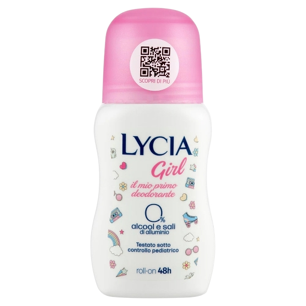 LYCIA DEO GIRL BABY & TEEN ROLL ON 50 ML (12 in a box)