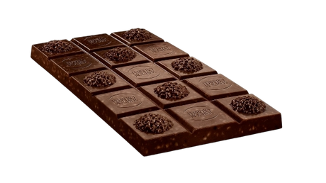 FERRERO ROCHER CHOCOLATE BAR DARK HAZELNUT 55% 90 GR (8 in a box)