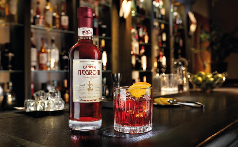 CAMPARI NEGRONI THE ORIGINAL COCKTAIL READY TO ENJOY 50 CL (6 in a box)