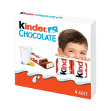 KINDER SNACK BARS CHOCOLATE T.4 50 GR (20 in a box)