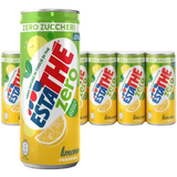 ESTATHE' ZERO TEA LEMON SUGAR FREE CANS 300 ML (24 IN A BOX)
