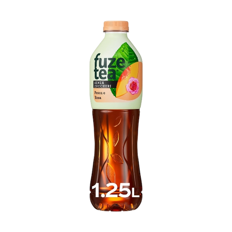 FUZETEA TEA PEACH SUGAR FREE PET 1.25 LT (6 IN A BOX)