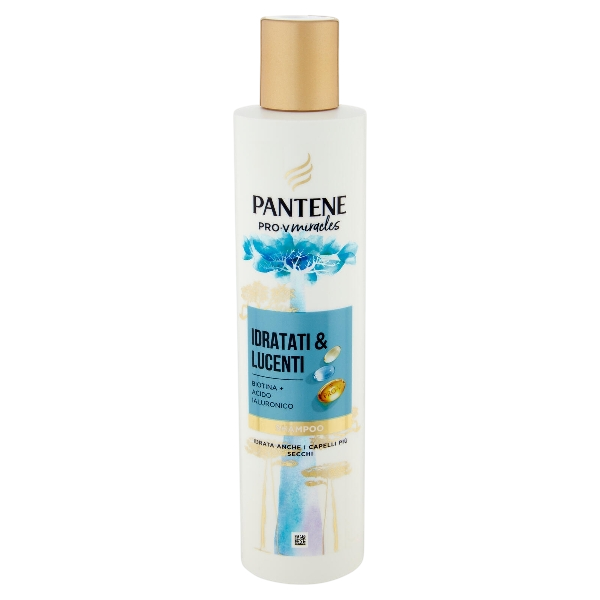 PANTENE SHAMPOO PRO V MIRACLES IDRATATI & LUCENTI 250 ML (6 in a box)