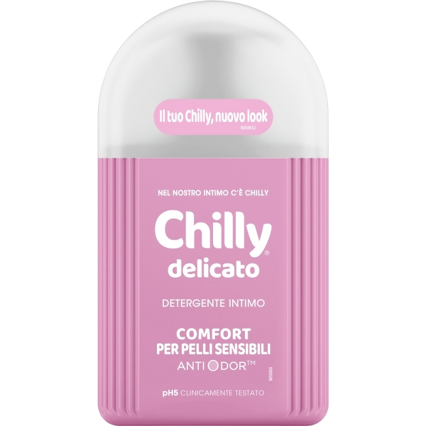 CHILLY INTIMATE WASH INTIMO PH5 DELICATE PINK X2 400 ML (6 in a box)