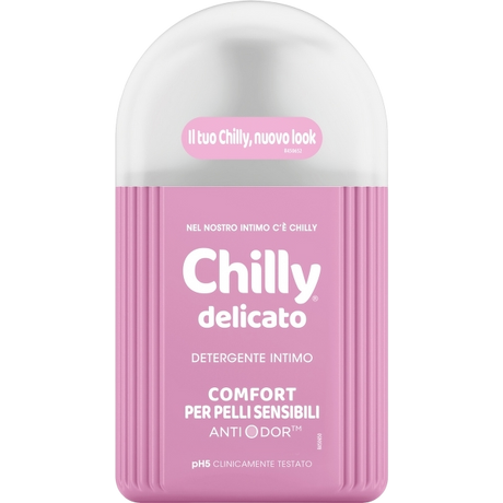 CHILLY INTIMATE WASH INTIMO PH5 DELICATE PINK X2 400 ML (6 in a box)