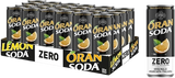 ORANSODA ZERO DRINK ORANGE CANS 330 ML (24 in a box)