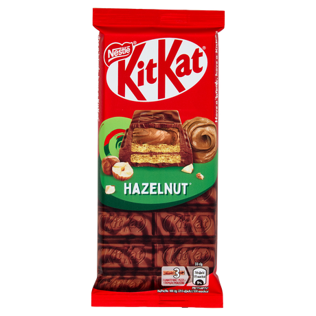 KIT KAT CHOCOLATE BAR HAZELNUT 99 GR (15 in a box)