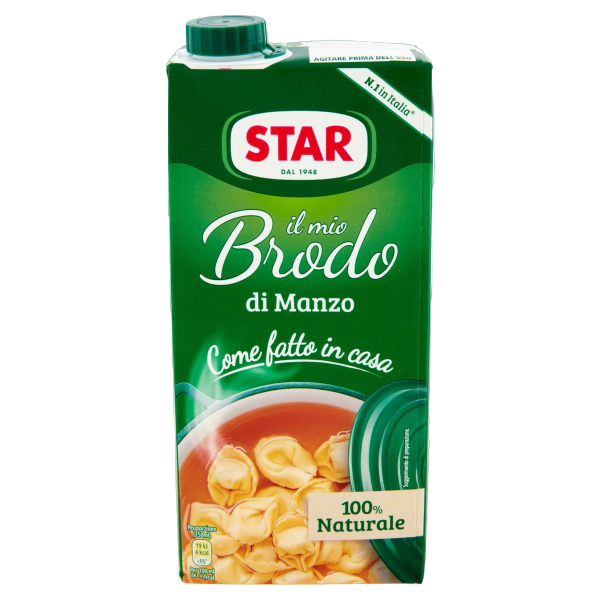 STAR BROTH LIQUID BEEF 1 LT (6 in a box)