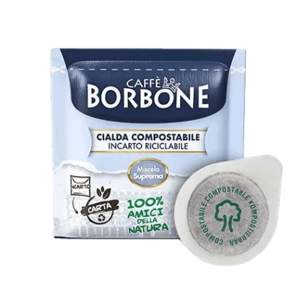 BORBONE COFFEE PODS ESE 44 MM SUPREMA X50 360 GR (1 in a box)