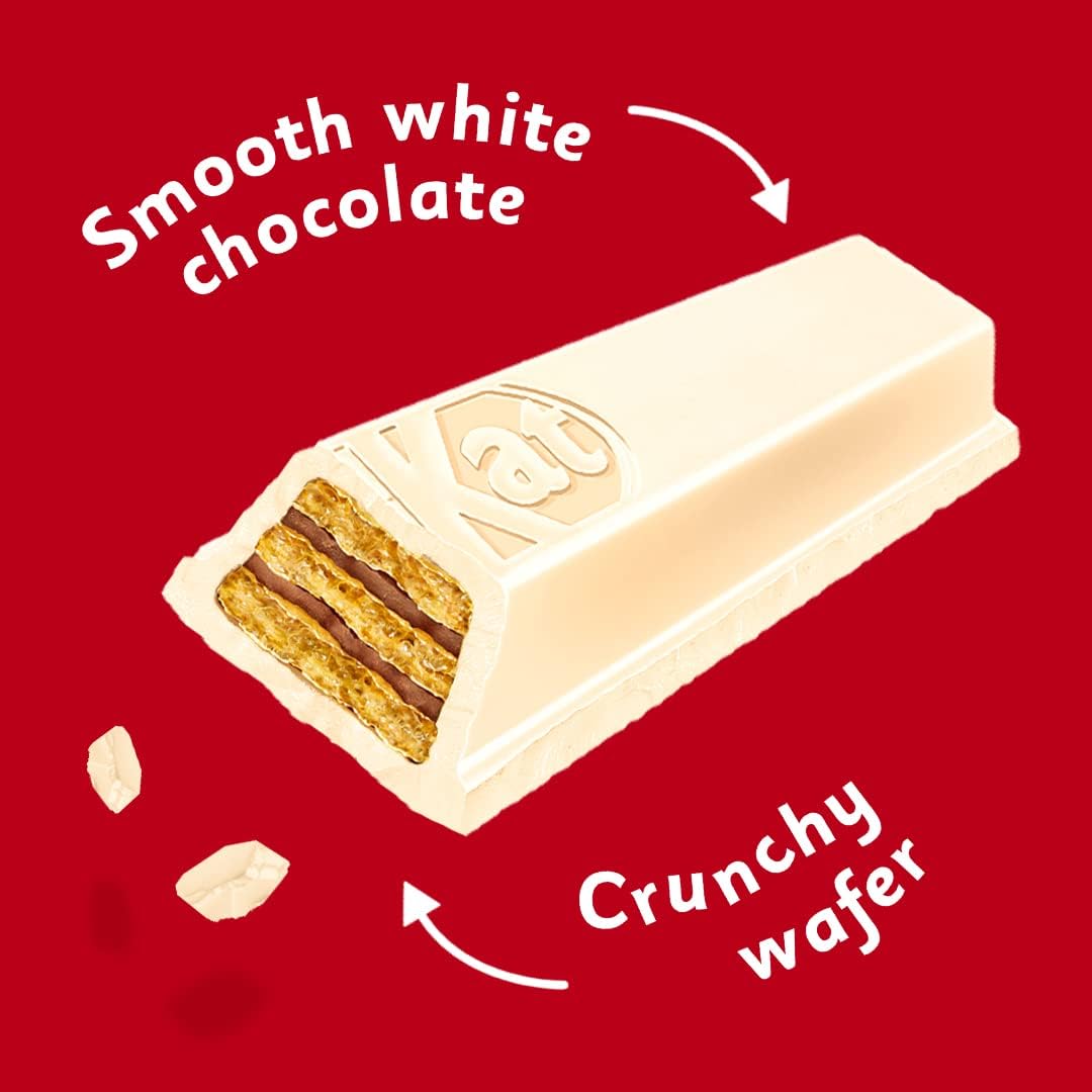 KIT KAT SNACK WHITE 41.5 GR (24 in a box)