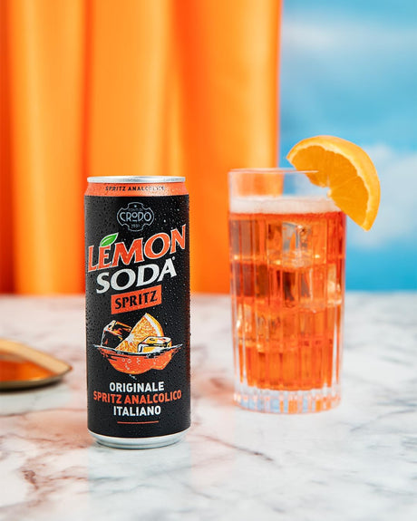 LEMONSODA SPRITZ ORIGINAL DRINK SODA CANS 330 ML (24 in a box)