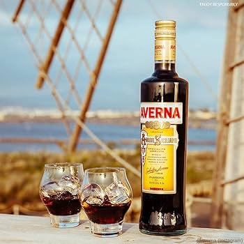 AMARO AVERNA LIQUEUR SICILIANO 70 CL (6 in a box)