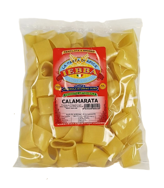 IEBBA FRESH PASTA CALAMARATA 500 GR (12 in a box)