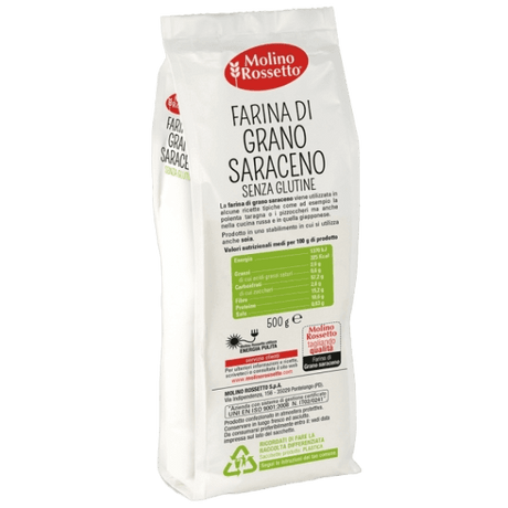 MOLINO ROSSETTO FLOURS GRANO SARACENO 500 GR (10 in a box)